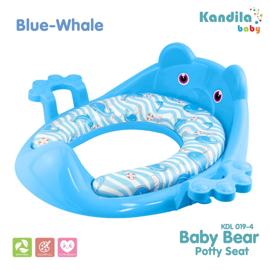 Alas Toilet Duduk Anak Kandila Baby Bear Potty Seat KDL019-4