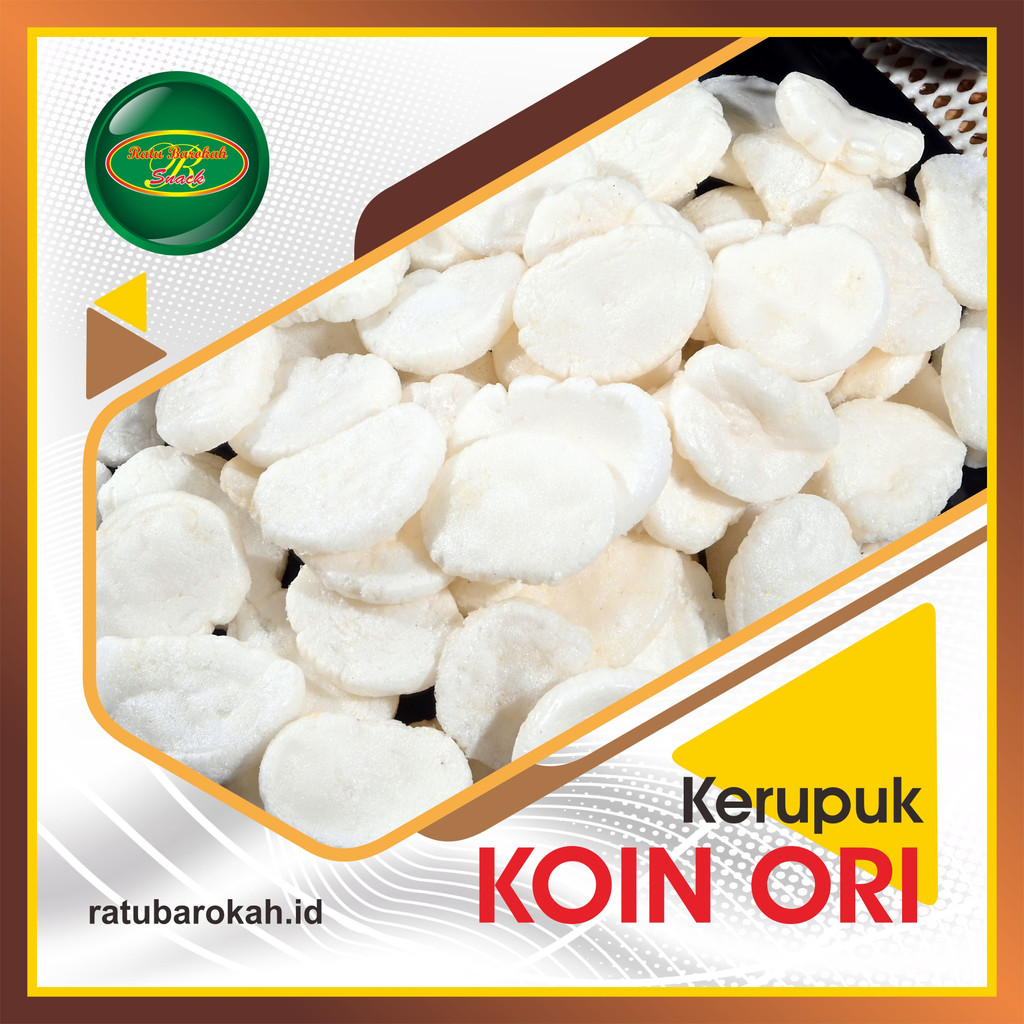 

RBW Snack - KERUPUK KOIN ORI - 150g