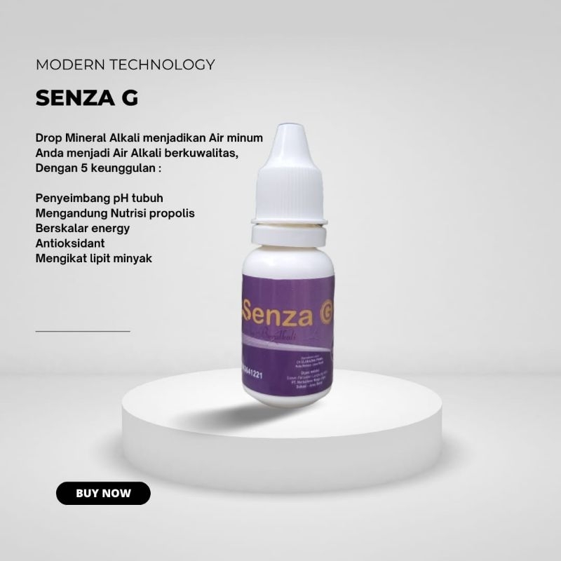 Xenza G Terbaru dari Xenza Gold Mineral Alkali Limited edition Produk terbatasp