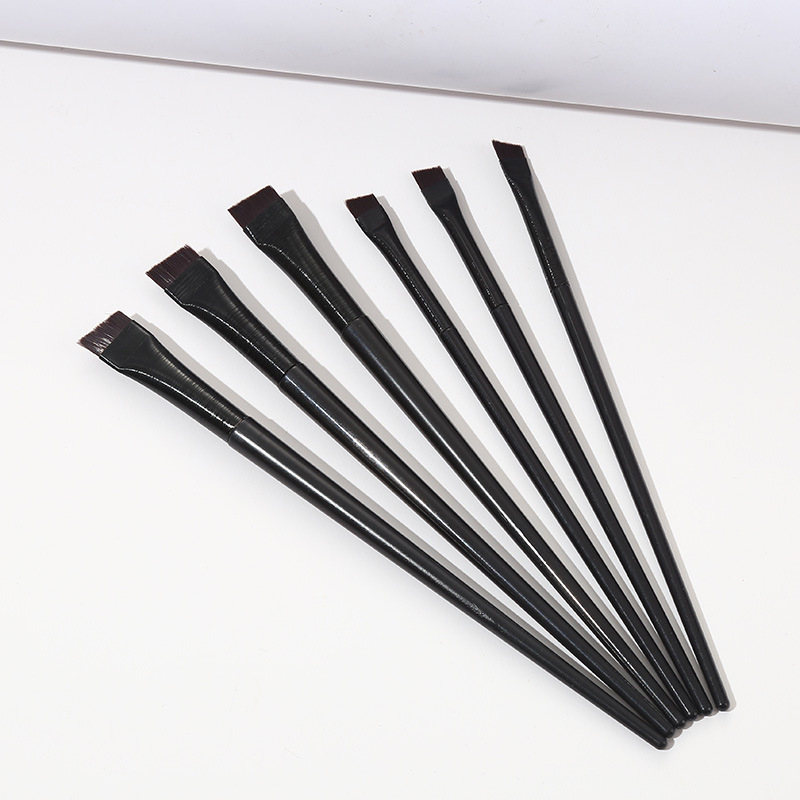 (ctshop1) Kuas eyeliner pipih eyebrow brush kuas alis mata