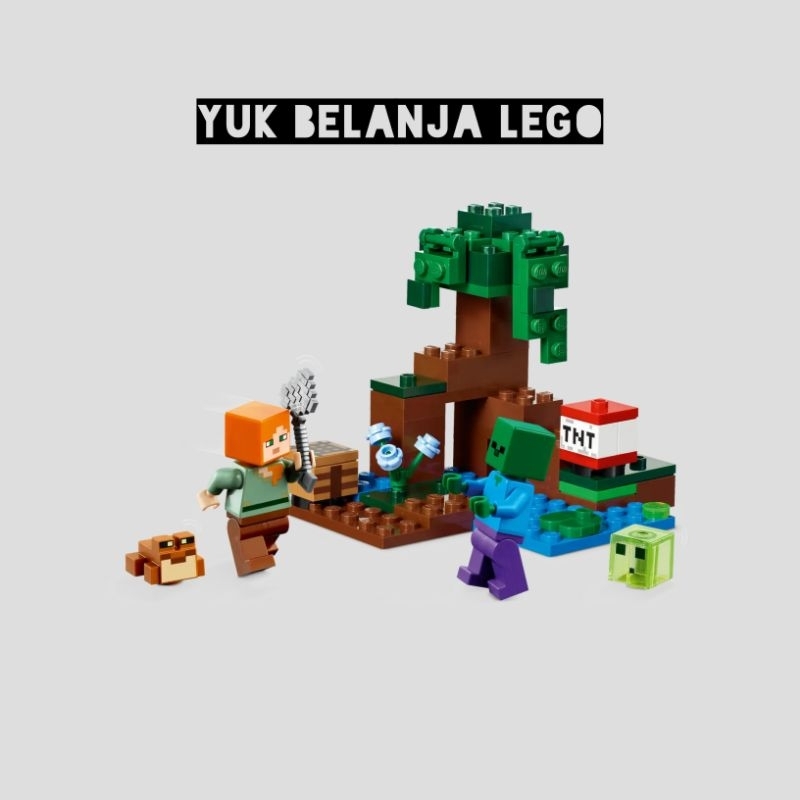 LEGO Minecraft 21240 The Swamp Adventure (65 pieces)