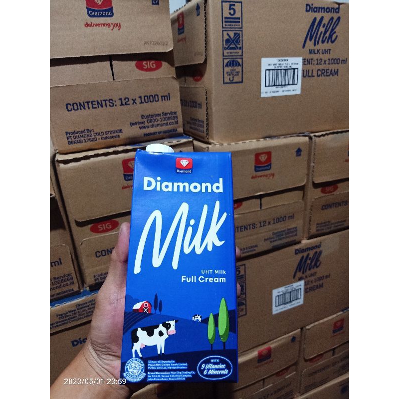 

Diamond full cream 1liter