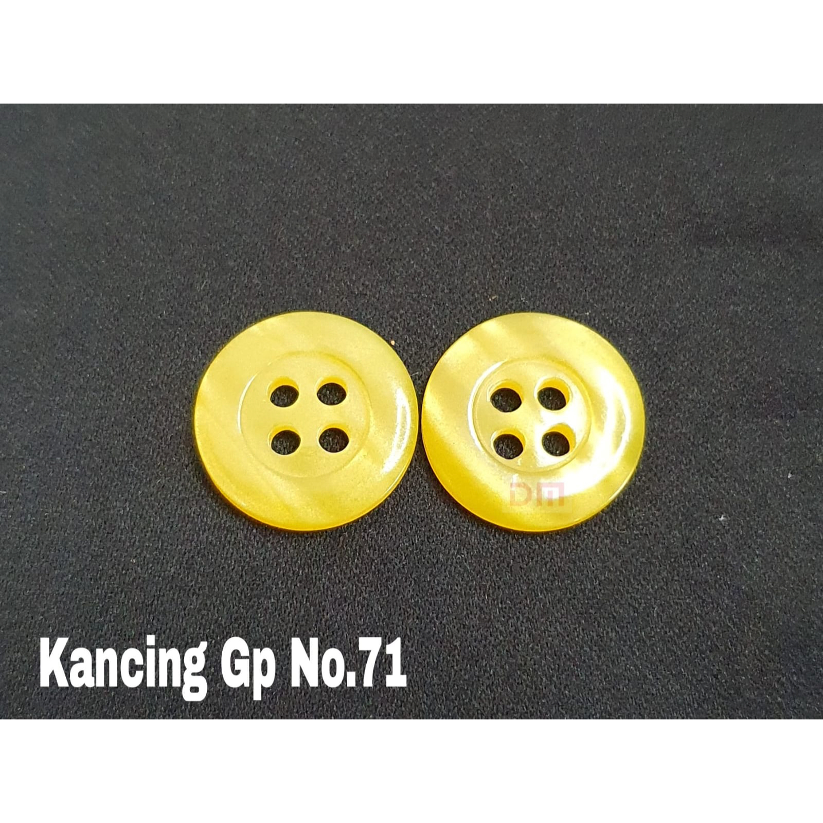 Kancing Jas/ Blazer Warna lubang empat #71