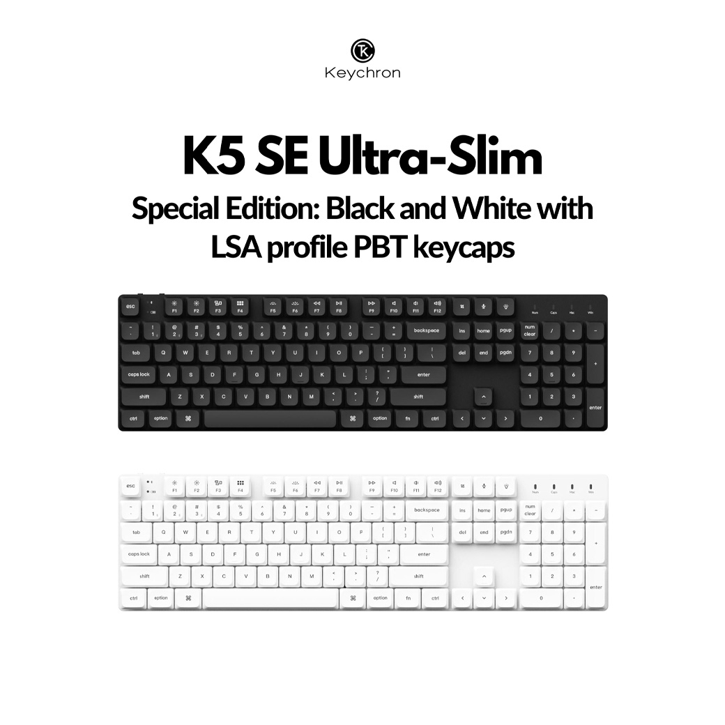 Keychron K5 SE Hotswap Optical Mechanical Gaming Keyboard