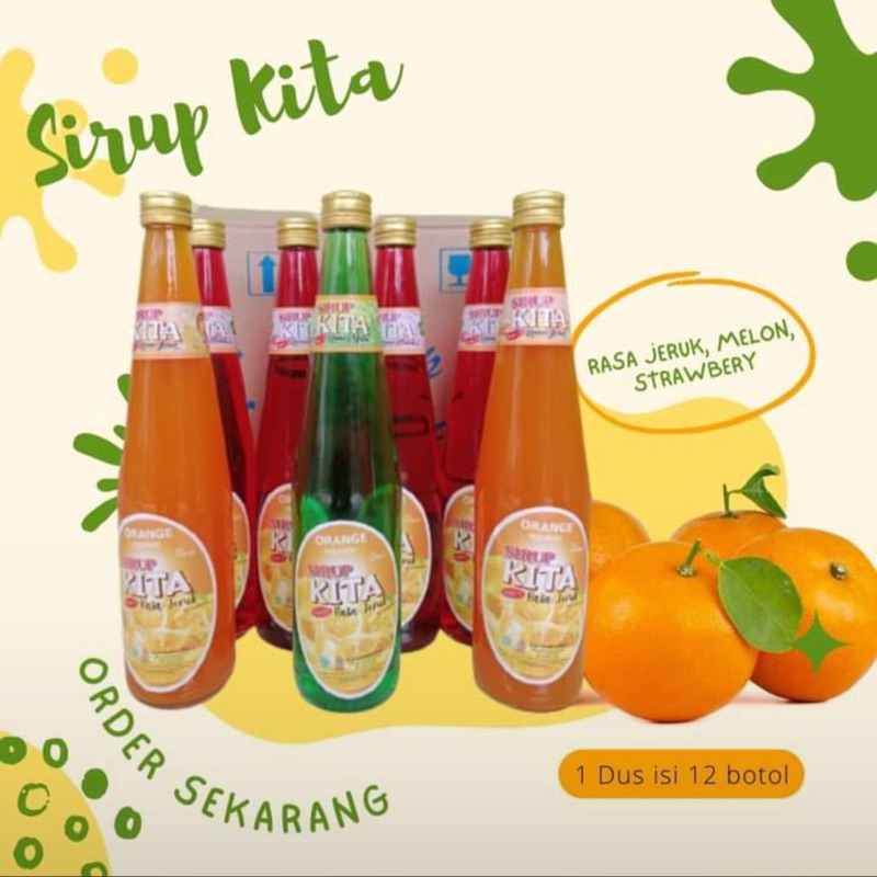 

SIRUP KITA BOTOL KACA 630ml
