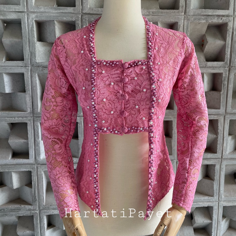 Kebaya Kutubaru Mutiara / Kebaya Kutu Baru Brokat Modern