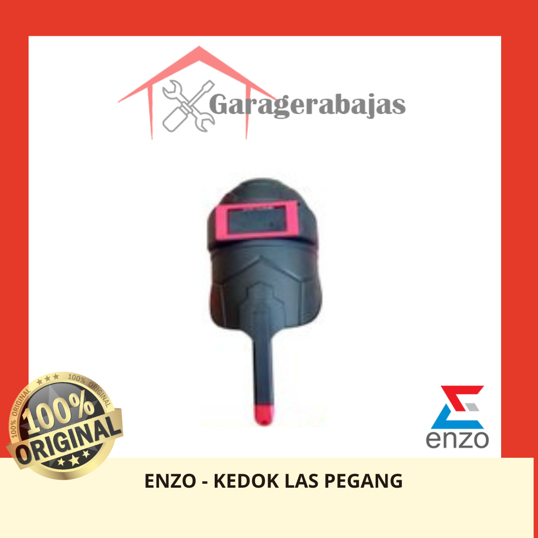 Enzo Kedok Las Gagang / Kap Las / Welding Mask / Topeng Las