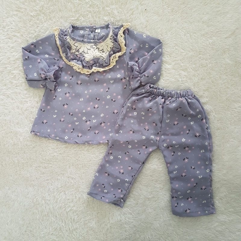 BAJU Bayi Setelan Isvara set