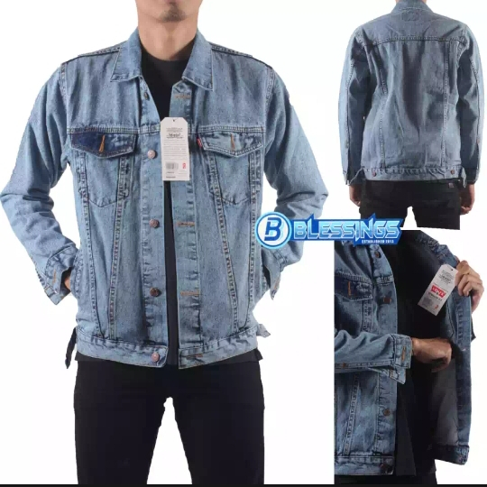 Jaket pria Jeans / jaket pria distro / jaket pria terbaru 2022 kekinian viral / jaket jeans pria san