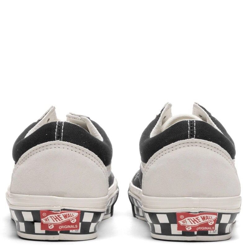 Vans Vault OG old Skool LX Bumper Carscheck White Black Original