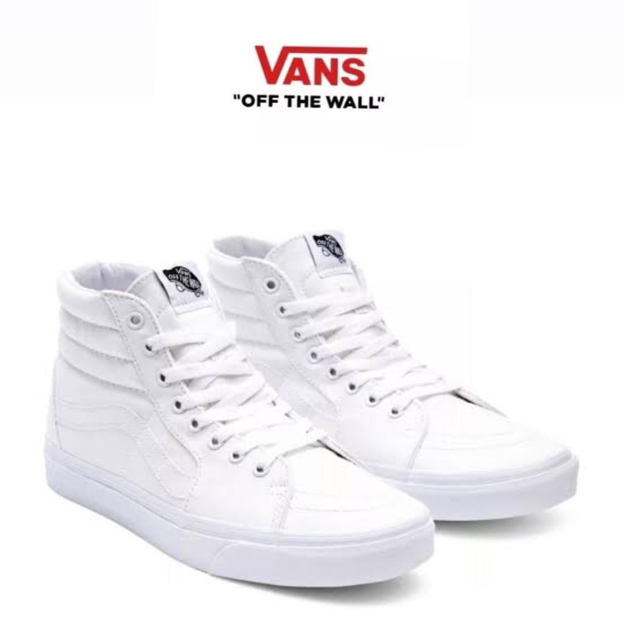 Vans Sk-8 Hi Full White Classic Original