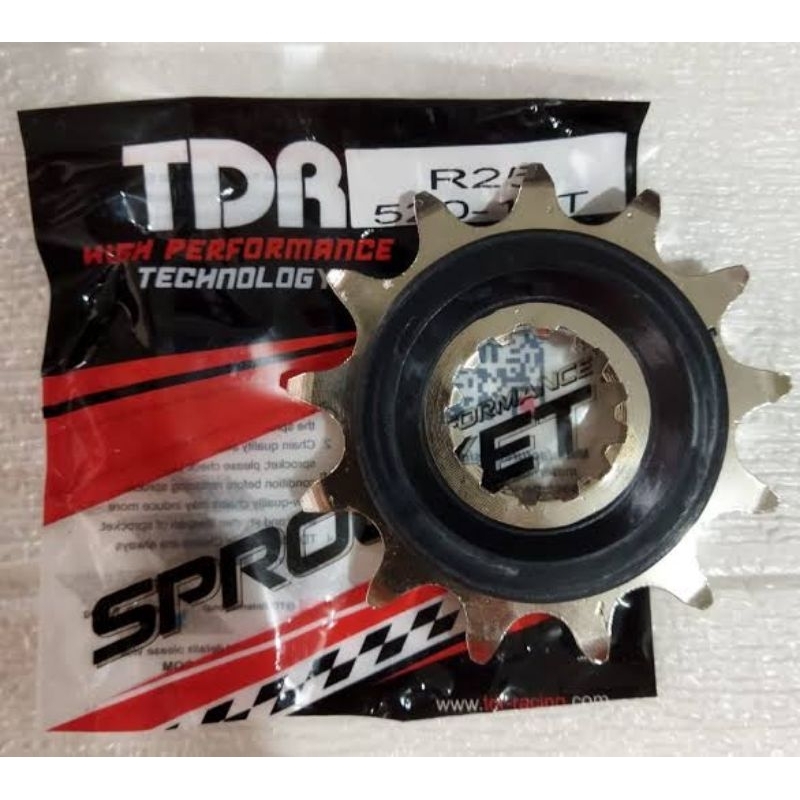 gir gear depan TDR R25, ninja 250 karbu, ninja 250 fi 520-13T-14T-15T