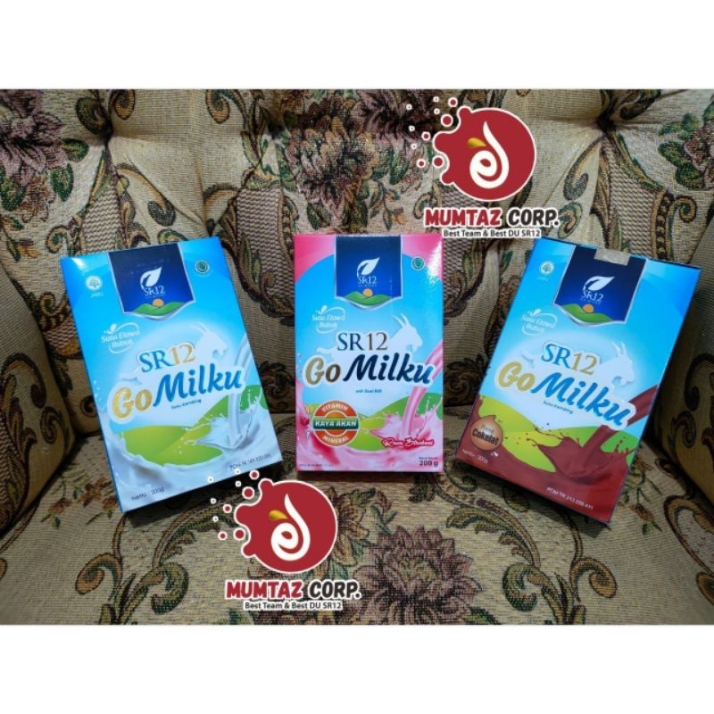 

GOMILKU SR12 SUSU KAMBING ETAWA BEST SELLER KAYA MANFAAT