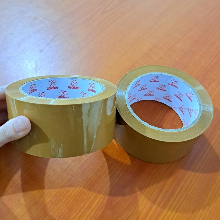 

LAKBAN COKLAT 2 IN PAS TAPE ISOLASI PLAKBAN WARNA COKELAT - 90 yard