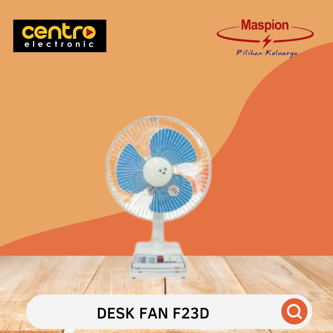MASPION KIPAS ANGIN MEJA 9" DESK FAN F23D