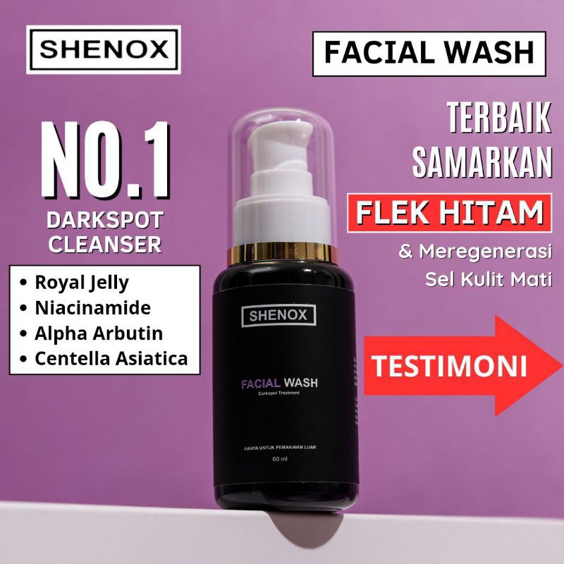 Shenox Flek Hitam Sabun Wajah Flek Hitam dan Bekas jerawat