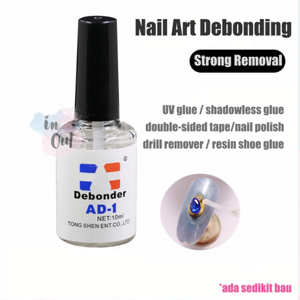 Debonder pembersih lem kuku palsu dan Bulu Mata 10ml / Glue Remover removal / pembersih lem pinset /
