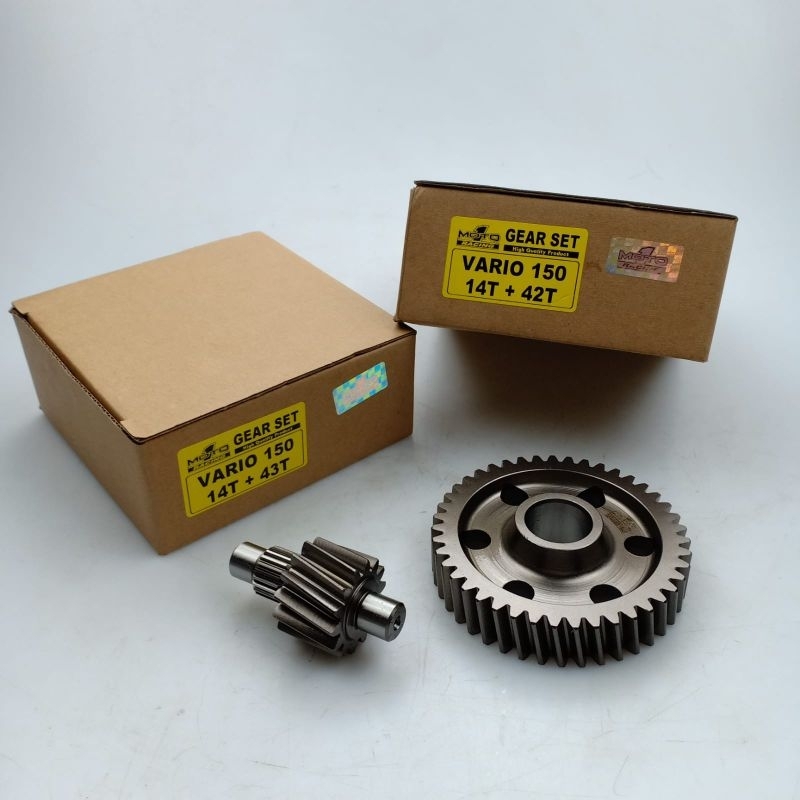 Rasio Gearbox Vario 125 150 moto1 14 - 43 14 - 42