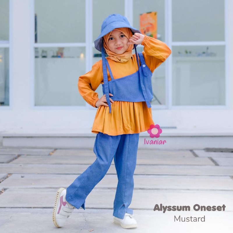 AfsheenaStore Alyssum One Set By Ivaniar Tanpa Bucket