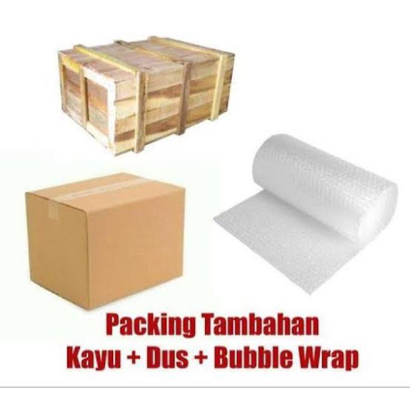 

auliart extra packing tambahan packing kayu bubble warp extra
