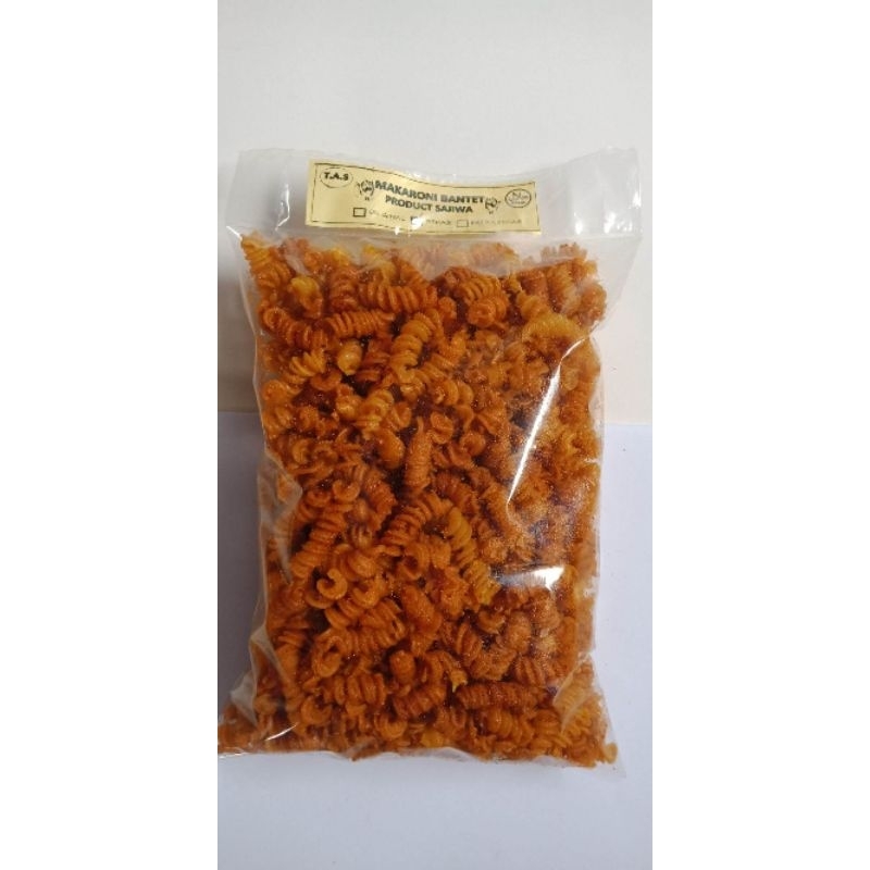 

makaroni bantet isi 250gram rasa renyah pedas manis