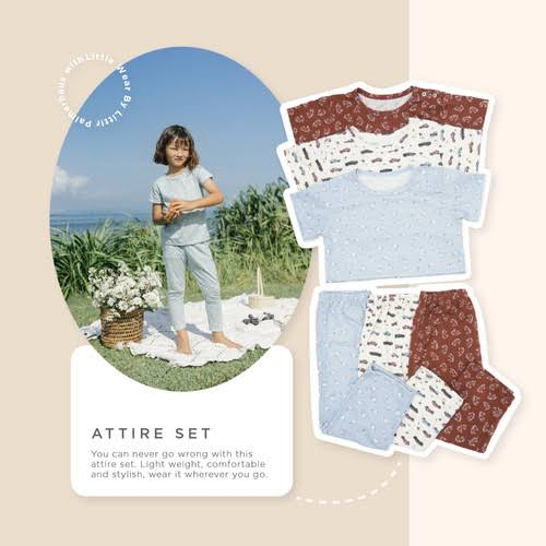 Little Palmerhaus Little Wear Attire Set (Setelan Anak)