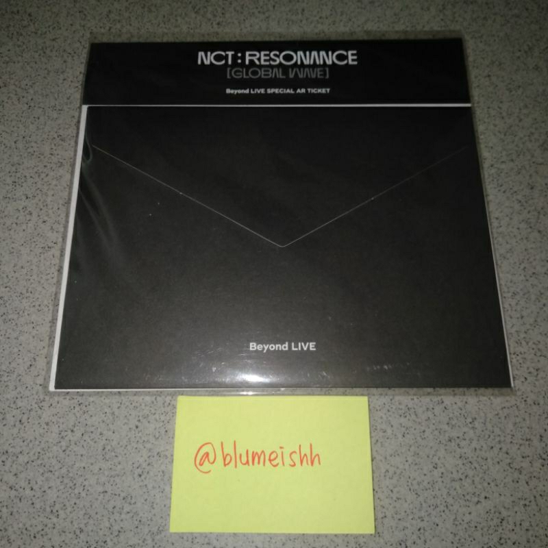 [NCT SEALED] SPECIAL AR TICKET SET JUNGWOO RESONANCE