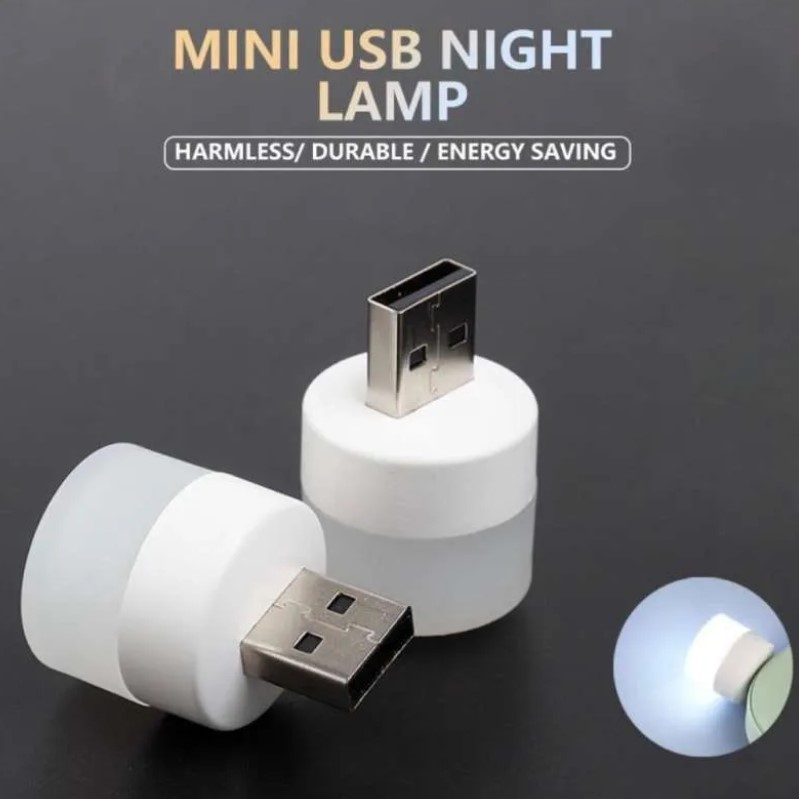 LAMPU MINI LED USB / LAMPU USB MINI / LAMPU TIDUR TRAVELING USB