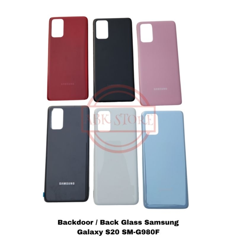 TUTUP BELAKANG BATERAI BACKDOOR BACKCOVER SAMSUNG GALAXY S20 G980F GLASS