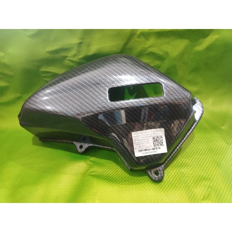 Cover tutup filter udara PCX 150 carbon karbon Bozooka