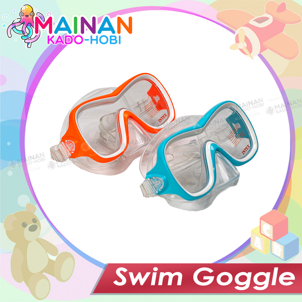 KACA MATA RENANG ANAK SNORKLING ANTI KABUT SWIMMING GOGGLES POLOS