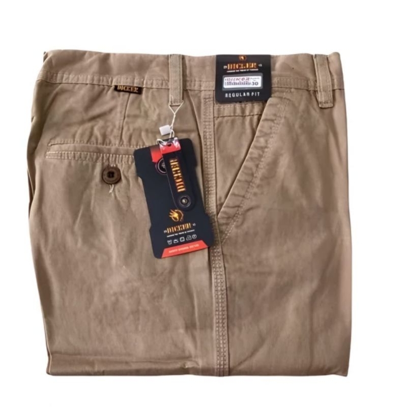 Celan Pendek Pria Chino Original Premium Bige Size Jumbo 27-44