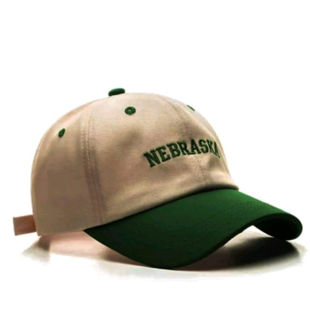 Topi Baseball Distro Nebraska Premium Quality - Topi Baseball Pria Wanita Dewasa