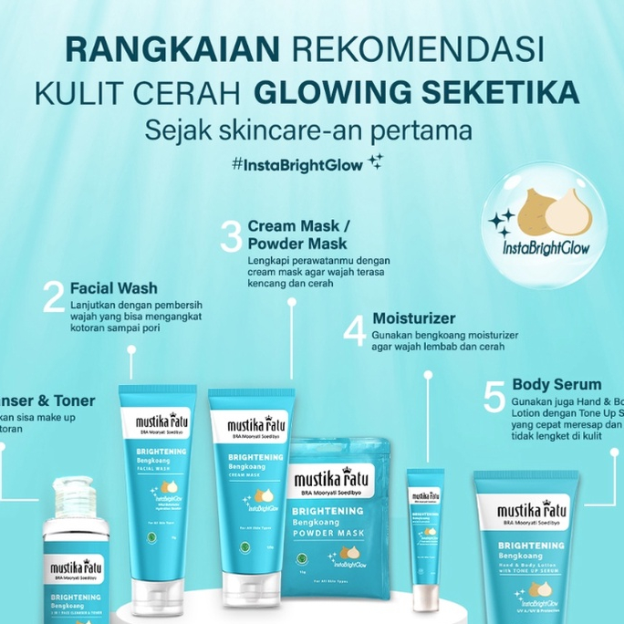 [Mustika Ratu] Brightening Bengkoang Moisturizer  Cream 20 ml