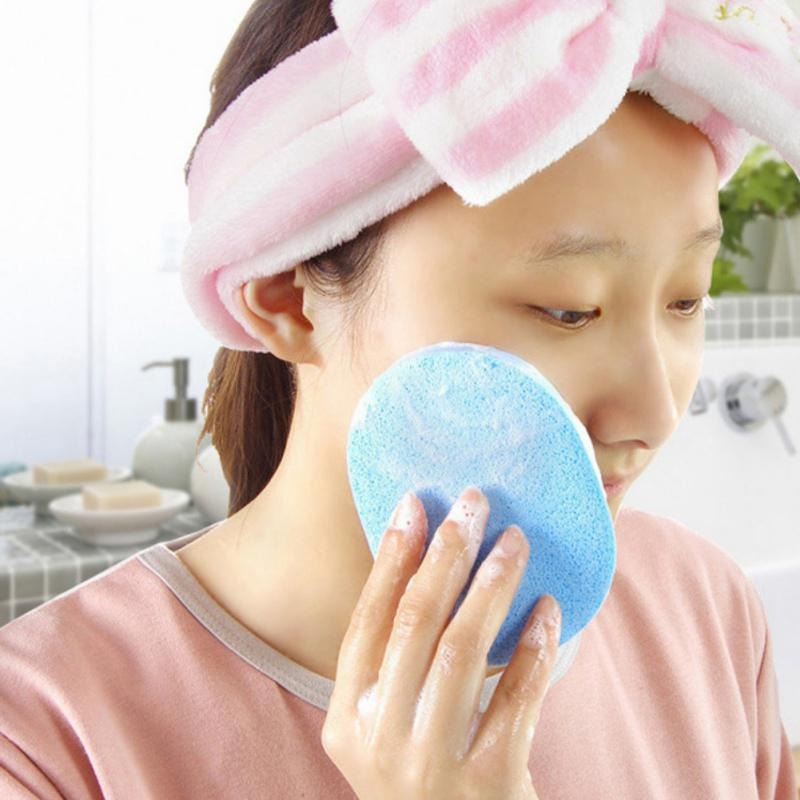 [SATUAN] Cellulose Cleansing Sponge - Spons Pembersih Wajah - Alat Kecantikan Makeup