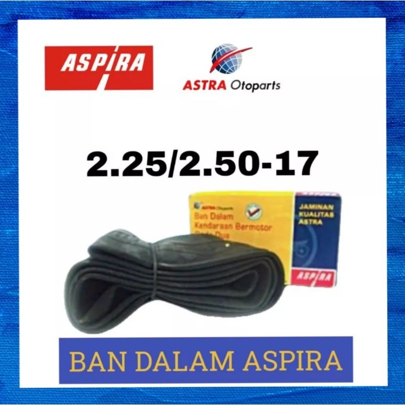 PROMO SPESIAL.. BAN DALAM ASPIRA 2.25/2.50 RING 17 ,100% ORIGINAL