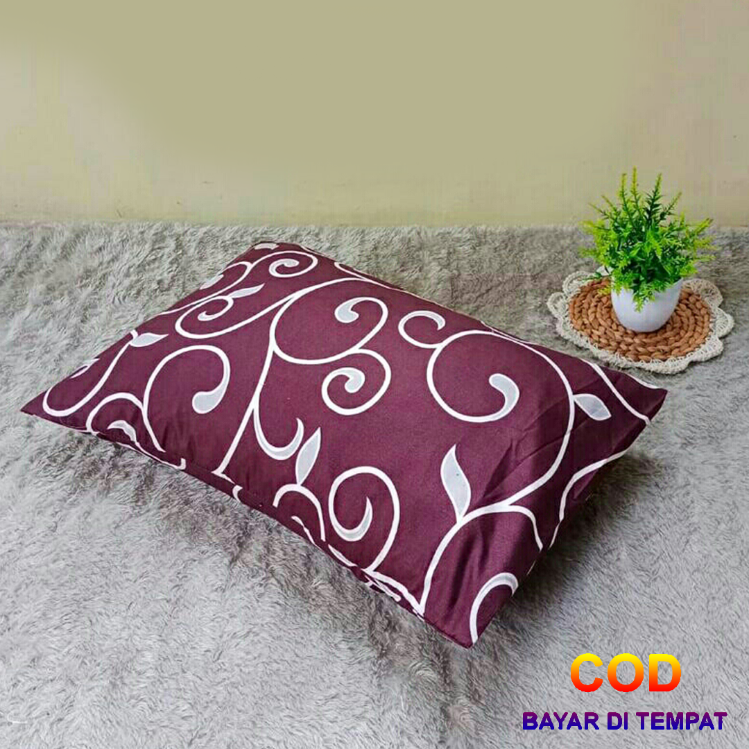 ✅COD Sarung Bantal Tidur Kain Katun 45x65 Aneka Motif Perlengkapan Dekorasi Kamar Rumah