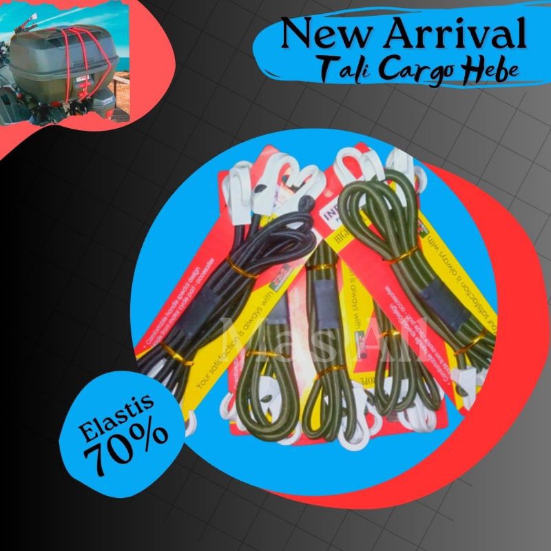 TALI Cargo Net HEBE Eco 60cm Tali Box Motor Economi Berkualitas