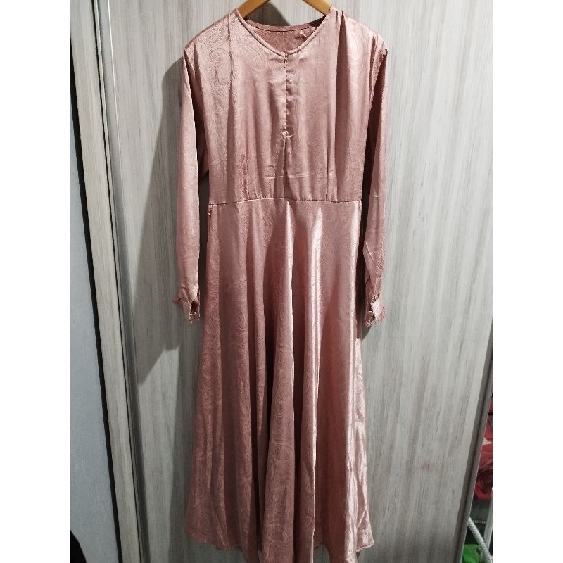 gamis Salem mewah baju muslim lebaran kaftan