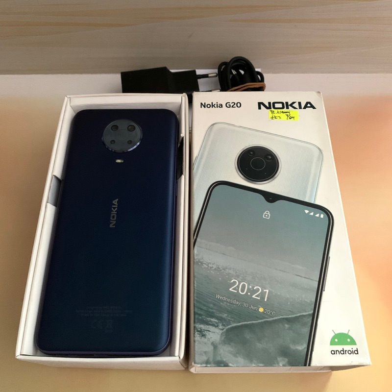 Nokia G20 ram 4GB 64GB Bekas - Mulus - Fullset Resmi - second
