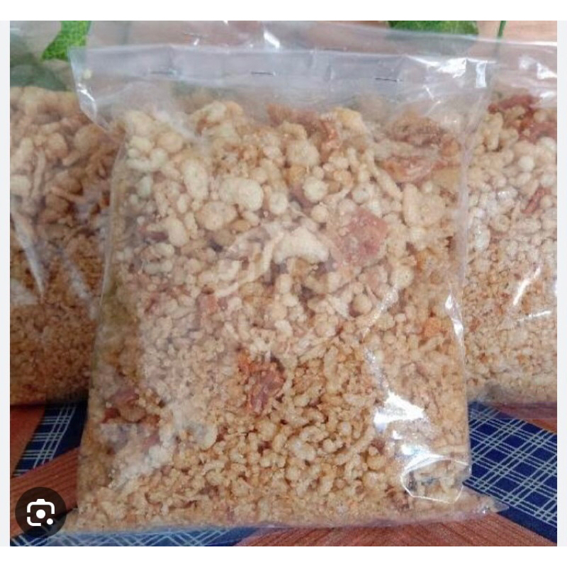 

Remahan tempe goreng