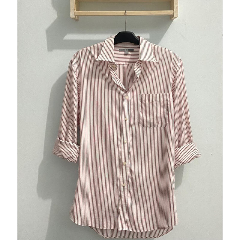 Kemeja Uniqlo Lengan Panjang Second branded Original