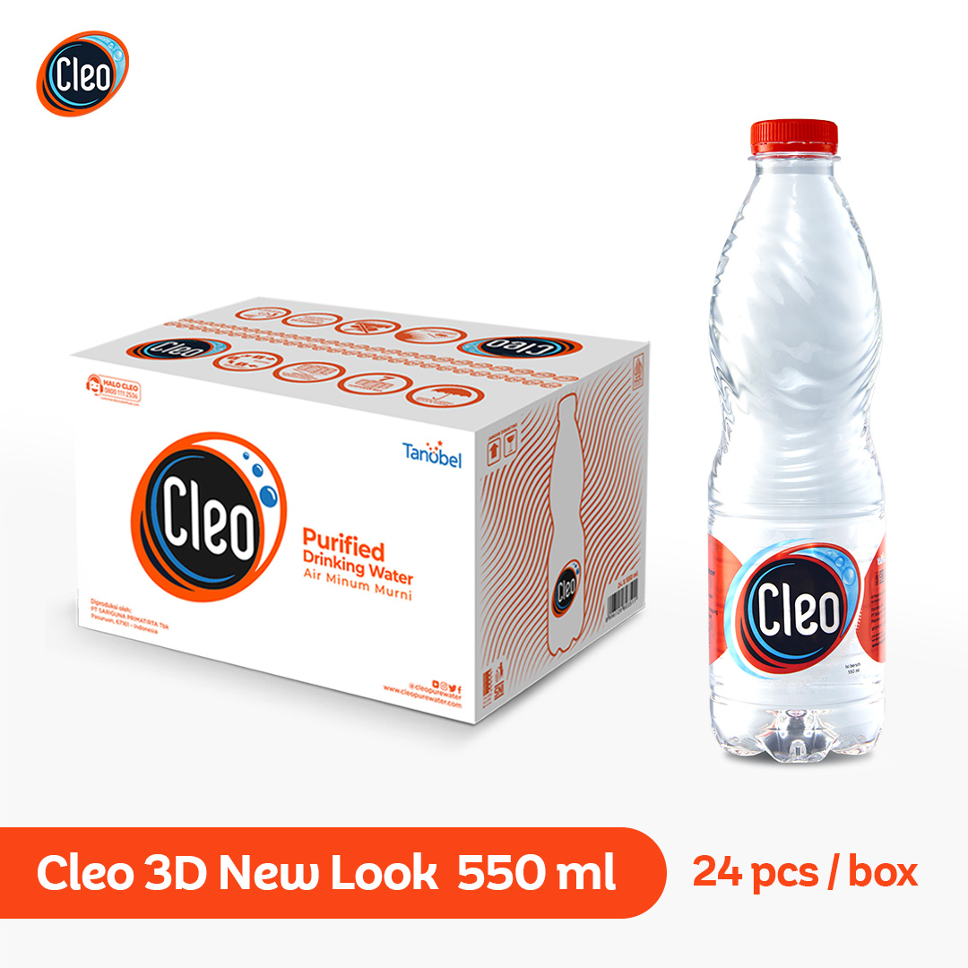 

Cleo Air Murni 550ml (24 Pcs)