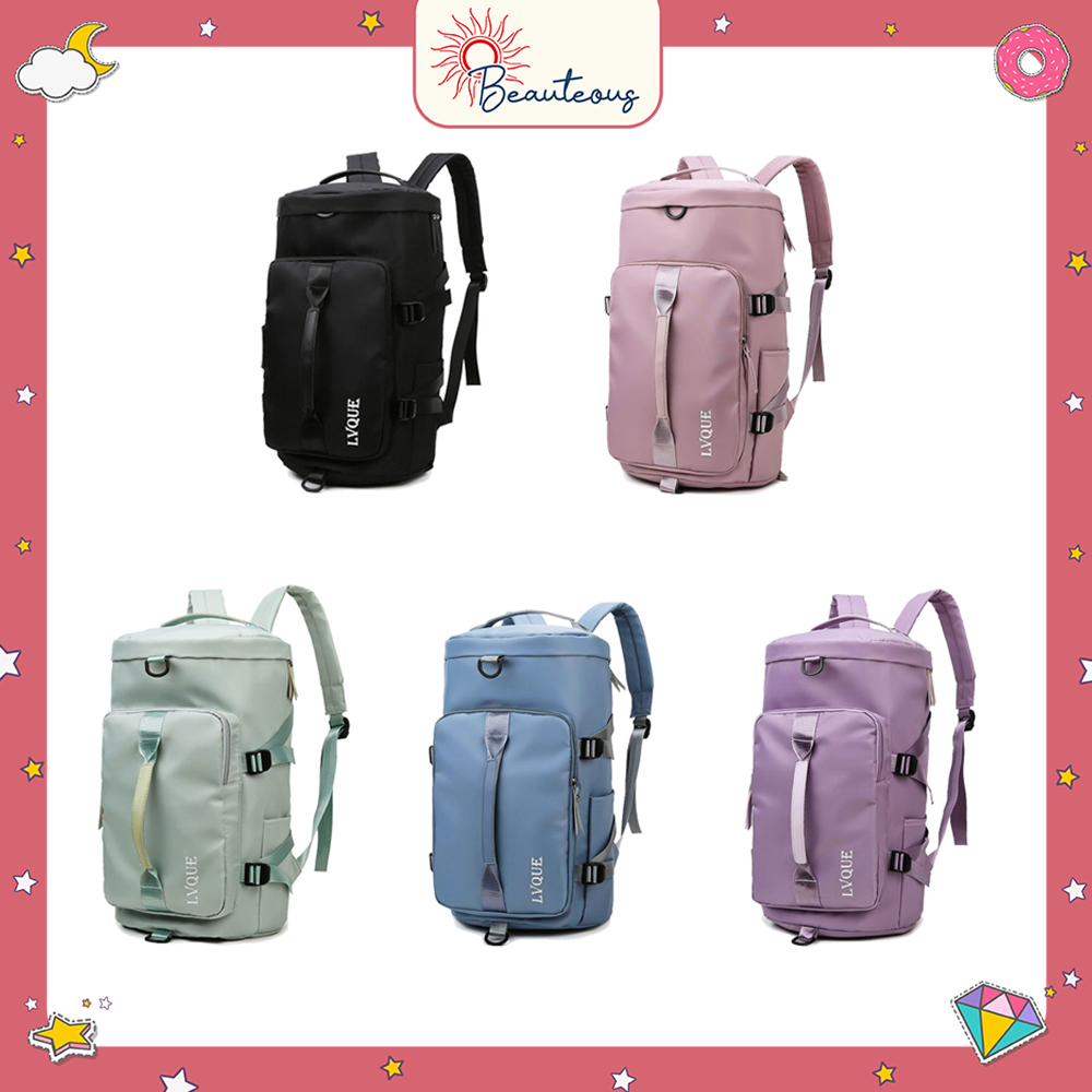 Tas Ransel Travel Bag Selempang Jinjing Backpack 4in1 Anti Air Hand Carry Bag