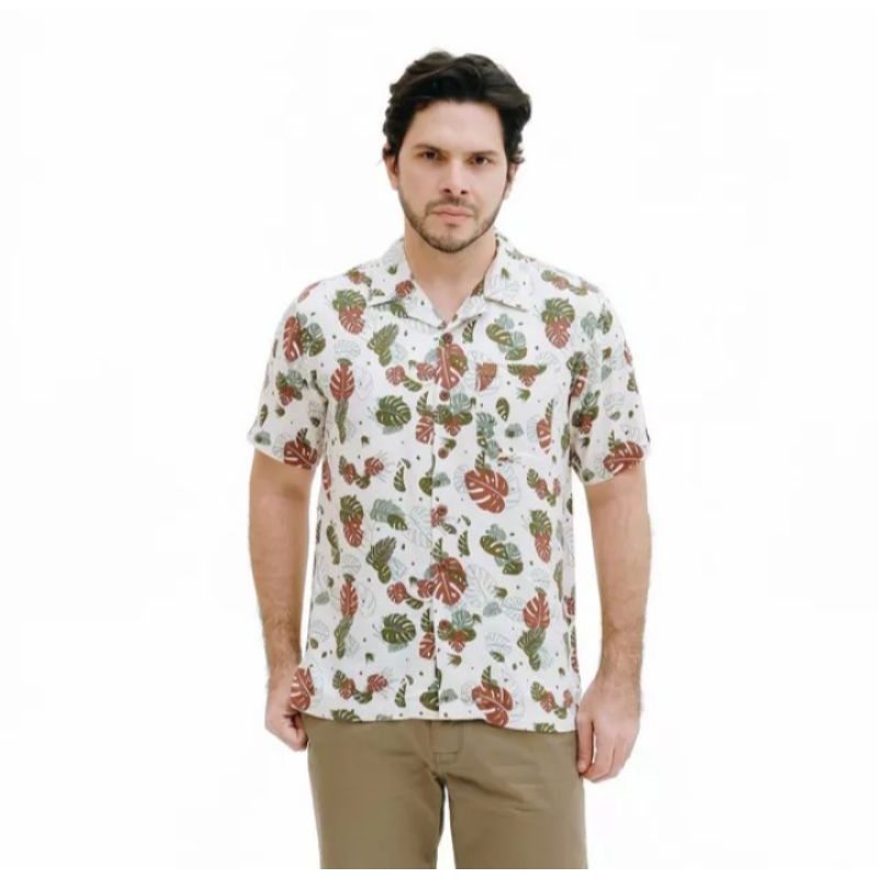 KEMEJA EIGER PRIA X TROPIC MONSTERA SHIRT 6439 OWH