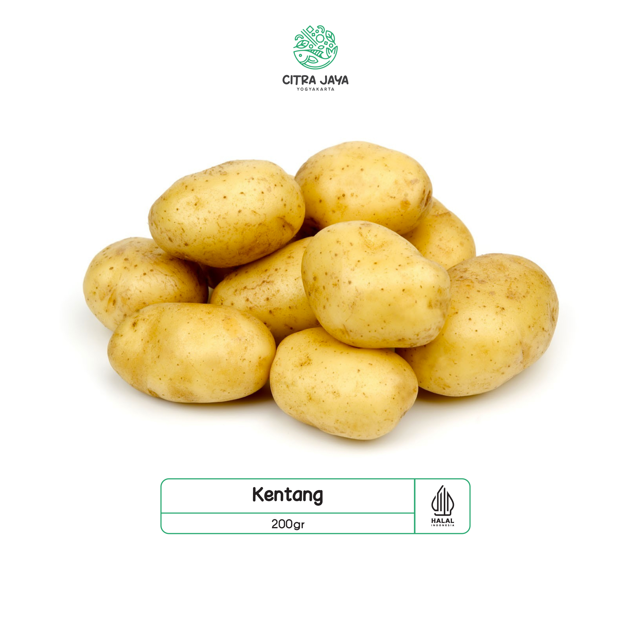 

Kentang 200g - Citra Jaya Yogyakarta