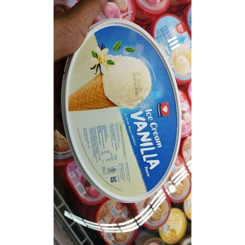 

Diamond eskrim vanila 700gram