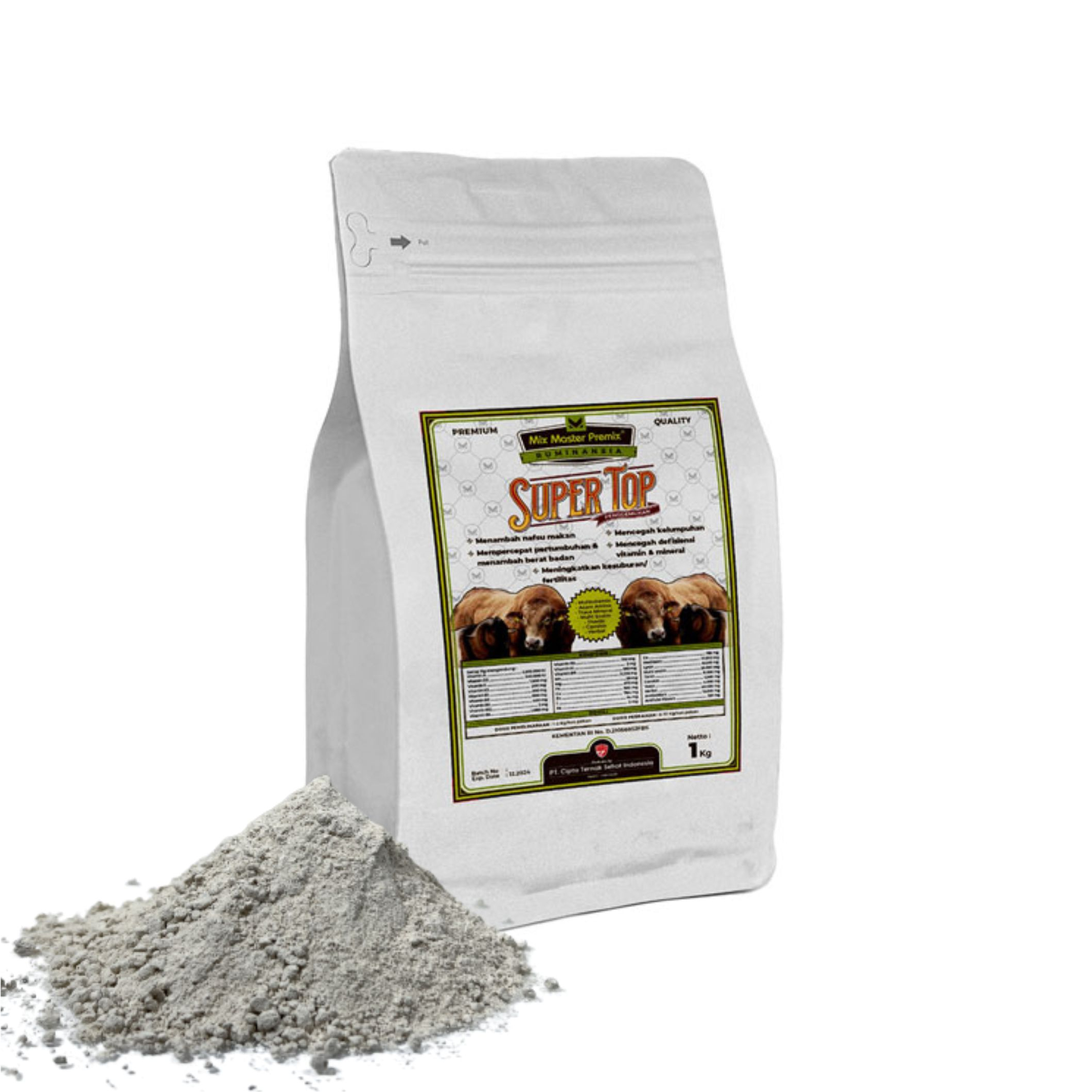 Artavela45 Premix Penggemuk Sapi Kambing Jantan Premium - Super Top Penggemukkan - Campuran