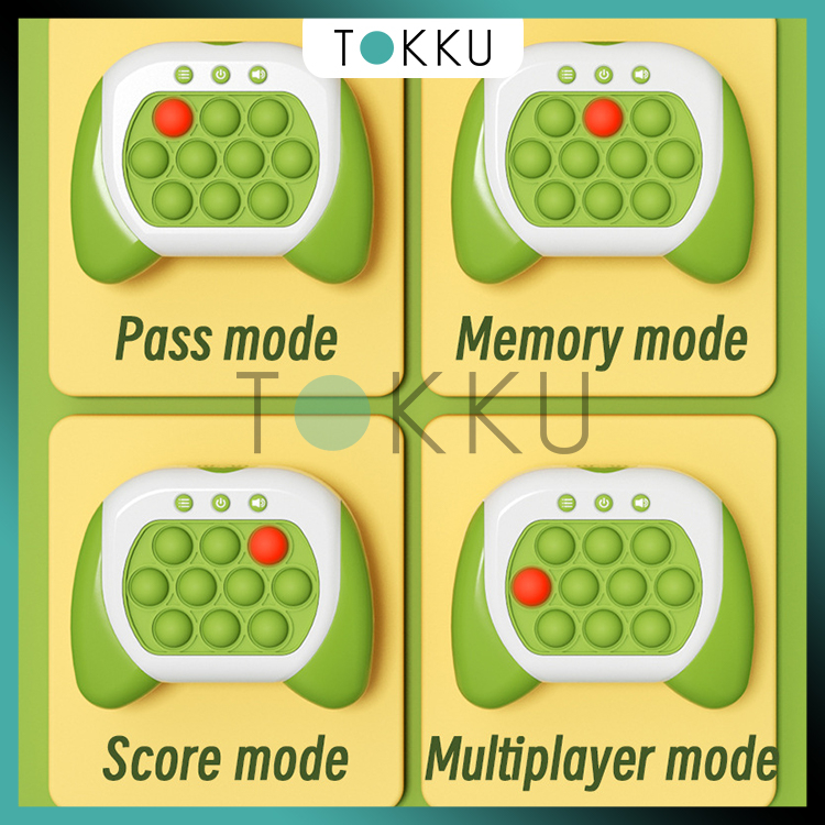 TOKKU Mainan Pop It Elektronik Electronic / Quick Push / Fidget Toys Challenge Mainan Keluarga Viral