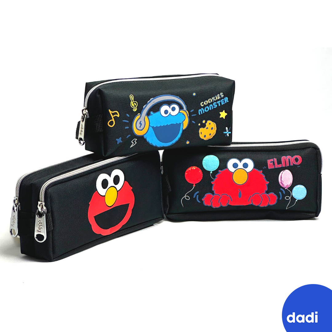 

Dadi - Sesame Street Pencil Case/Tempat Pensil Anak/Tempat Alat Tulis